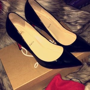Christian louboutin 85 pigalle black